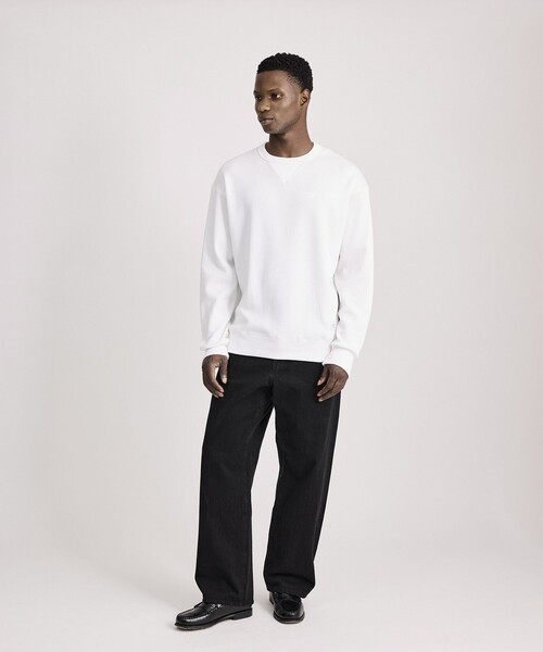 Saturdays NYC(サタデーズ ニューヨークシティ )の「SNYC Waffle Relaxed Top(Tシャツ/カットソー・メンズ・ブラック/オリーブ/オフホワイト・M/L/S/XL)」の21枚目の写真