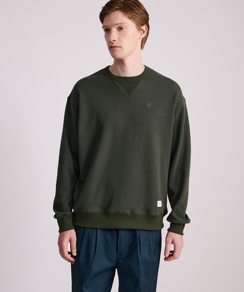 Saturdays NYC(サタデーズ ニューヨークシティ )の「SNYC Waffle Relaxed Top(Tシャツ/カットソー・メンズ・ブラック/オリーブ/オフホワイト・M/L/S/XL)」の9枚目の写真