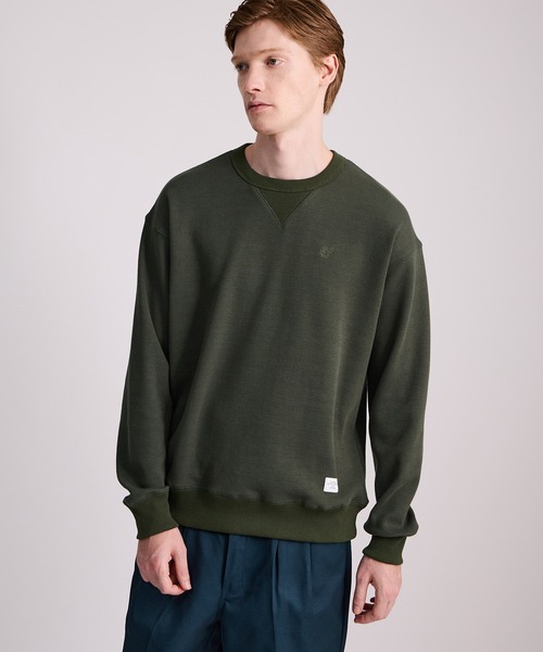 Saturdays NYC(サタデーズ ニューヨークシティ )の「SNYC Waffle Relaxed Top(Tシャツ/カットソー・メンズ・ブラック/オリーブ/オフホワイト・M/L/S/XL)」の8枚目の写真