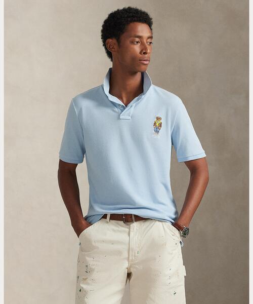 クラシック フィット Polo ベア メッシュ ポロシャツ（ポロシャツ
