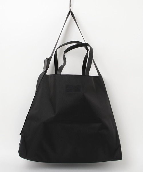 ADAM PATEK(アダムパテック)の「ADAMPATEK/new shrink leather combi big tote bag/レザーコンビ2wayトートバッグ(トートバッグ・メンズ・ブラック系その他2/ブラック系その他・FREE)」の1枚目の写真