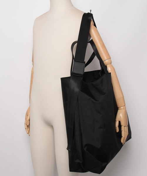 ADAM PATEK(アダムパテック)の「ADAMPATEK/new shrink leather combi big tote bag/レザーコンビ2wayトートバッグ(トートバッグ・メンズ・ブラック系その他2/ブラック系その他・FREE)」の16枚目の写真
