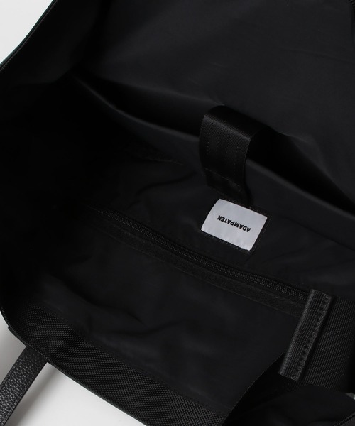 ADAM PATEK(アダムパテック)の「ADAMPATEK/new shrink leather combi big tote bag/レザーコンビ2wayトートバッグ(トートバッグ・メンズ・ブラック系その他2/ブラック系その他・FREE)」の17枚目の写真
