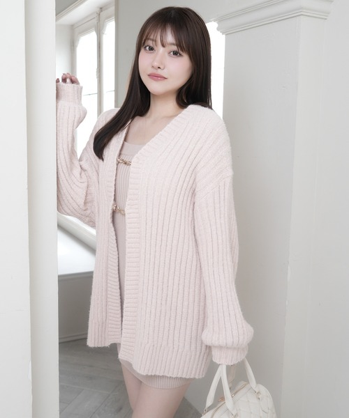 LIPSERVICE（リップサービス）の「モールニットアンサンブルワンピース（ワンピース・レディース・アイボリー/ピンク/グレー・S/M）」の22枚目の写真