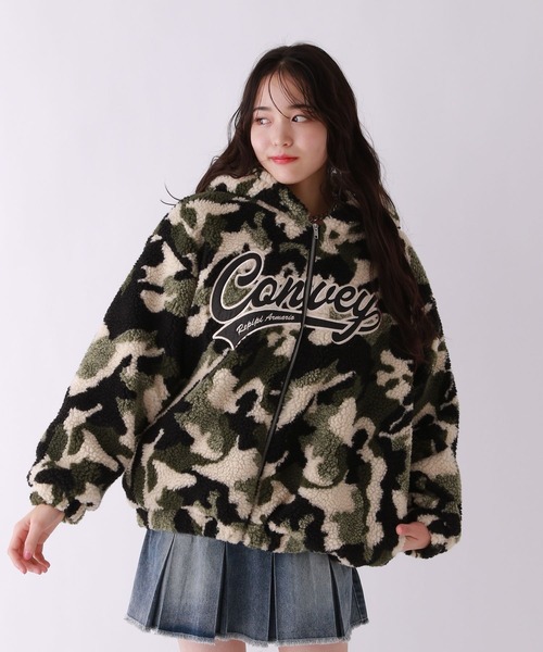 セール】ボアルーズフーディジャケット（ブルゾン）｜repipi armario