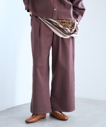 Elura | 大人カラーワイドデニム<低身長サイズあり>/625552(デニムパンツ)