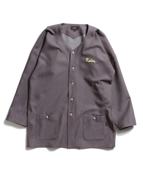 ROTAR(ローター)の「Fake Denim Japanese Work Shirt(シャツ/ブラウス・メンズ・ブラック/グレー/インディゴブルー・MEDIUM/LARGE/X-LARGE)」の9枚目の写真