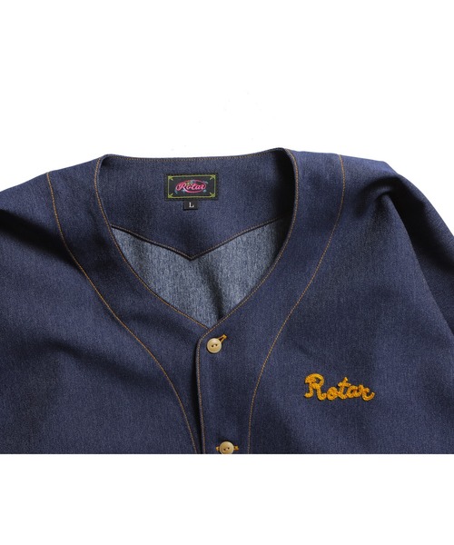 ROTAR(ローター)の「Fake Denim Japanese Work Shirt(シャツ/ブラウス・メンズ・ブラック/グレー/インディゴブルー・MEDIUM/LARGE/X-LARGE)」の16枚目の写真