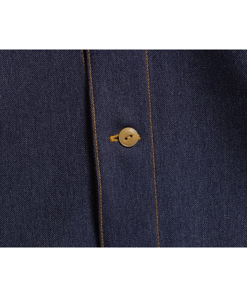 ROTAR(ローター)の「Fake Denim Japanese Work Shirt(シャツ/ブラウス・メンズ・ブラック/グレー/インディゴブルー・MEDIUM/LARGE/X-LARGE)」の17枚目の写真