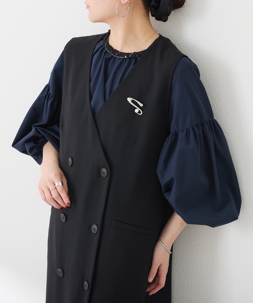 フロントボタンジャンパースカート/セレモニー（ジャンパースカート