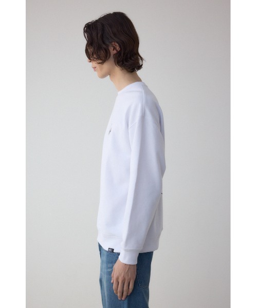 AZUL by moussy(アズールバイマウジー)の「筆記体バックプリント裏毛トップス(スウェット・メンズ・グレー/ホワイト/ブラック・LARGE/MEDIUM)」の14枚目の写真