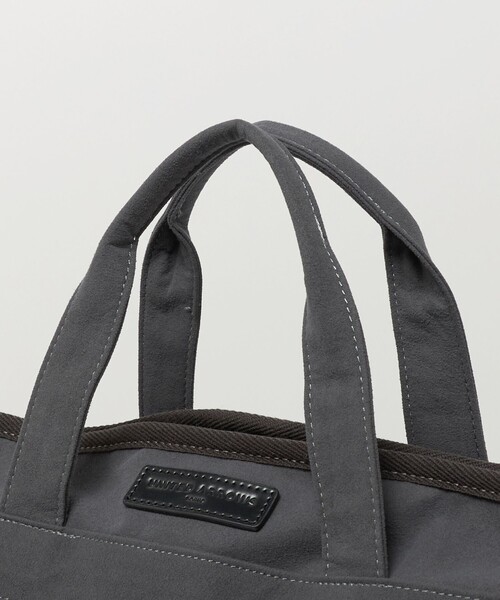 UNITED ARROWS(ユナイテッドアローズ)の「スエードライク ガーメント バッグ(スーツケース/キャリーバッグ・メンズ・ダークグレー/グレー系・FREE)」の14枚目の写真