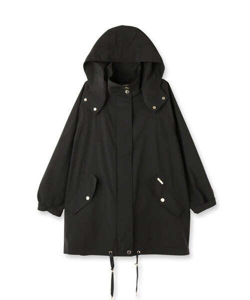 WOOLRICH(ウールリッチ)の「WOOLRICH(ウールリッチ)ANORAK フードコート(その他アウター・レディース・ライトベージュ/ブラック・00)」の2枚目の写真