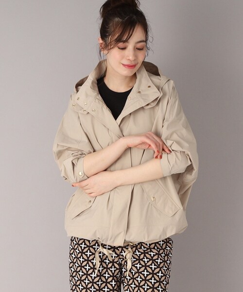 WOOLRICH（ウールリッチ）の「WOOLRICH（ウールリッチ）ANORAK フードコート（その他アウター・レディース・ライトベージュ・00）」の5枚目の写真