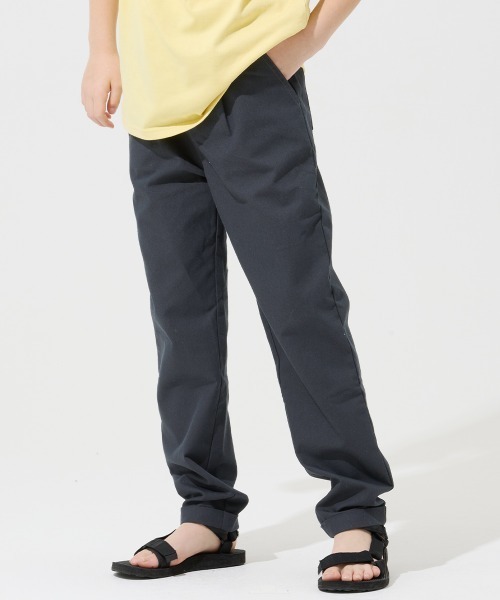KRIFF MAYER Kid's Collection(クリフメイヤーキッズコレクション)の「【伸縮性・通気性】スッキリ3つ星シェフパンツ(その他パンツ・キッズ・ブラック/チャコール/ベージュ/ブルー/オリーブ・130/120/170/160/150/140)」の1枚目の写真