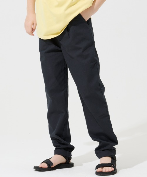 KRIFF MAYER Kid's Collection(クリフメイヤーキッズコレクション)の「【伸縮性・通気性】スッキリ3つ星シェフパンツ(その他パンツ・キッズ・ブラック/チャコール/ベージュ/ブルー/オリーブ・130/120/170/160/150/140)」の2枚目の写真