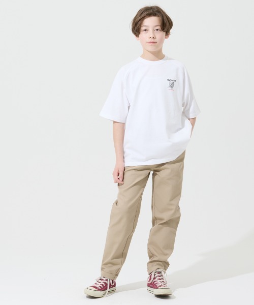 KRIFF MAYER Kid's Collection(クリフメイヤーキッズコレクション)の「【伸縮性・通気性】スッキリ3つ星シェフパンツ(その他パンツ・キッズ・ブラック/チャコール/ベージュ/ブルー/オリーブ・130/120/170/160/150/140)」の8枚目の写真