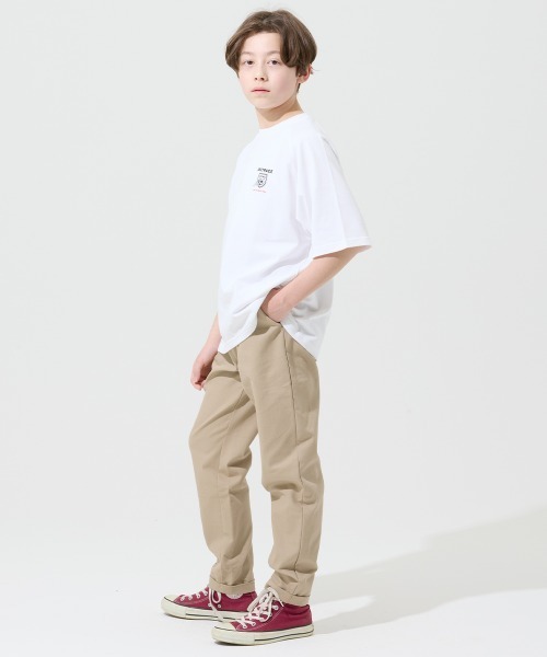 KRIFF MAYER Kid's Collection(クリフメイヤーキッズコレクション)の「【伸縮性・通気性】スッキリ3つ星シェフパンツ(その他パンツ・キッズ・ブラック/チャコール/ベージュ/ブルー/オリーブ・130/120/170/160/150/140)」の10枚目の写真