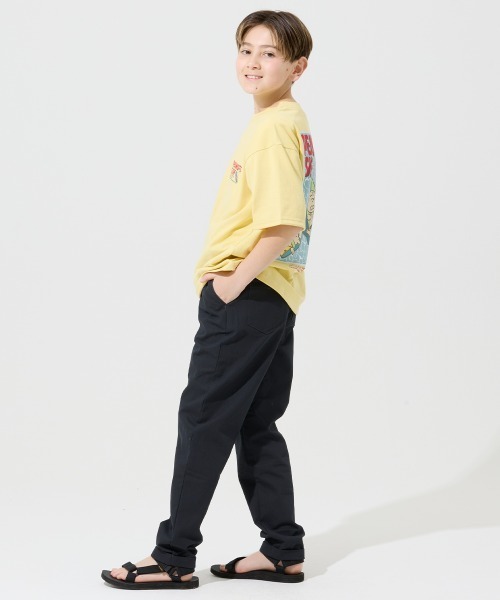 KRIFF MAYER Kid's Collection(クリフメイヤーキッズコレクション)の「【伸縮性・通気性】スッキリ3つ星シェフパンツ(その他パンツ・キッズ・ブラック/チャコール/ベージュ/ブルー/オリーブ・130/120/170/160/150/140)」の15枚目の写真