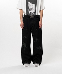 KAMIYA（カミヤ）の「BORO Duck Painter Pants（カーゴパンツ）」