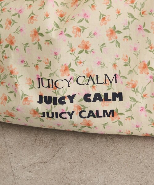 Omekashi（オメカシ）の「花柄トートバッグ（トートバッグ・レディース・ホワイト/ブラック・ONE SIZE）」の5枚目の写真