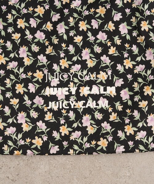 Omekashi（オメカシ）の「花柄トートバッグ（トートバッグ・レディース・ホワイト/ブラック・ONE SIZE）」の13枚目の写真