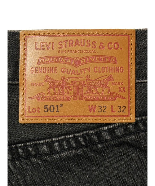 Levi's(リーバイス)の「Levi's/リーバイス 501(R) ORIGINAL ジーンズ ブラック(デニムパンツ・メンズ・ブラック・W36 L32/W34 L32/W33 L32/W32 L32/W31 L32/W30 L32/W29 L32/W28 L32)」の13枚目の写真