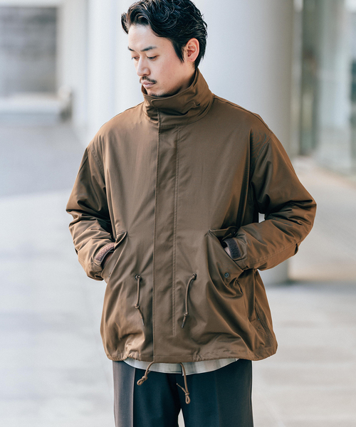 EDIFICE（エディフィス）の「M-65 ライナー ショート  モッズコート（ミリタリージャケット・メンズ・ブラウン/ブラック・MEDIUM/LARGE）」の12枚目の写真