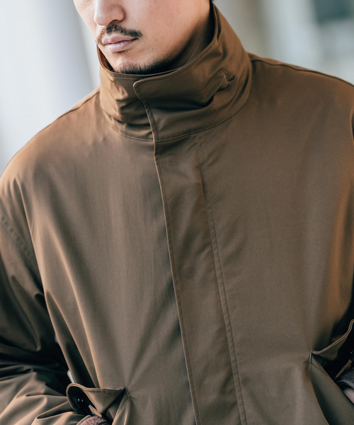 EDIFICE（エディフィス）の「M-65 ライナー ショート  モッズコート（ミリタリージャケット・メンズ・ブラウン/ブラック・MEDIUM/LARGE）」の13枚目の写真