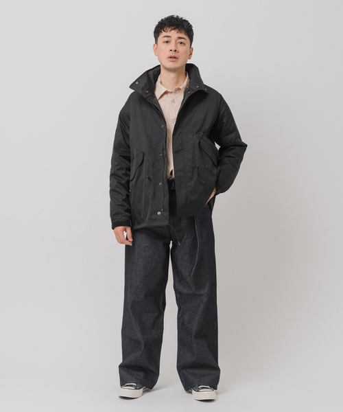 EDIFICE（エディフィス）の「M-65 ライナー ショート  モッズコート（ミリタリージャケット・メンズ・ブラウン/ブラック・MEDIUM/LARGE）」の14枚目の写真