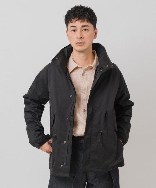 EDIFICE（エディフィス）の「M-65 ライナー ショート  モッズコート（ミリタリージャケット・メンズ・ブラウン/ブラック・MEDIUM/LARGE）」の15枚目の写真