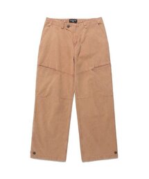 COTTON DYED BIKER PANTS_BRICK(NG2DFUD103A)