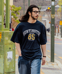 RUGGED HOUSE（ラギッドハウス）の「ハンティントンクラックヴィンテージ半袖Tシャツネイビー（Tシャツ/カットソー）」