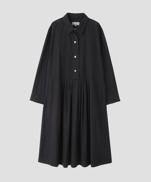 MARGARET HOWELL(マーガレットハウエル)の「COTTON SILK PLAINWEAVE DRESS(ワンピース・レディース・ネイビー系1・2/1)」の8枚目の写真