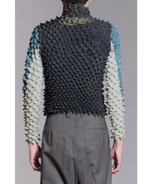 MASU(エムエーエスユー)の「SPIKY FLIGHT JACKET(その他アウター・メンズ・グリーン系その他/ブラック系その他・48/46)」の11枚目の写真