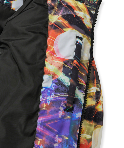 BROWNBREATH（ブラウンブレス）の「NIGHT RIDER  HOODIE PUFFER - MULTI（ダウンジャケット/コート・レディース・その他・S/M/L/XL）」の8枚目の写真