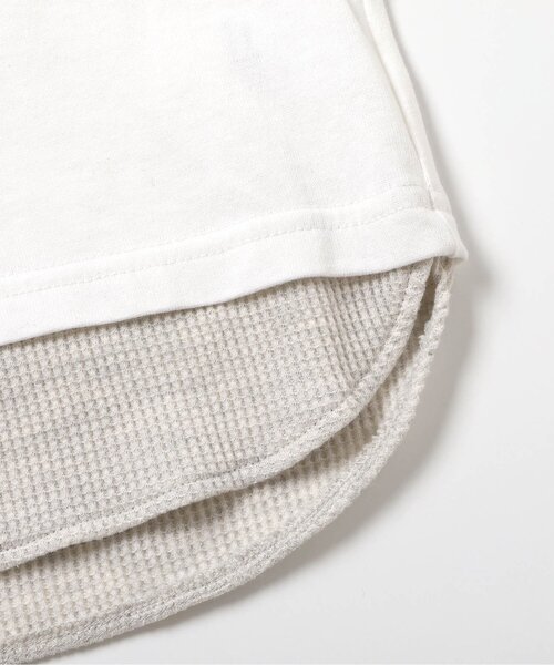 BREEZE（ブリーズ）の「ポケットレイヤードTシャツ_ジュニア対応（Tシャツ/カットソー・キッズ・チャコール/ミント/ピンク/レインボー・80/90/100/110/120/130/140）」の14枚目の写真