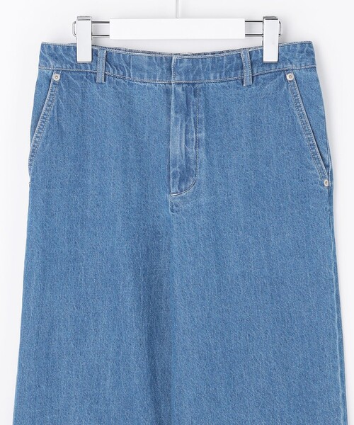 J.PRESS(ジェイプレス)の「コットンリネン 7oz デニム セミワイド パンツ(その他パンツ・レディース・スカイブルー系/ダルブルー系・9/11/7)」の17枚目の写真
