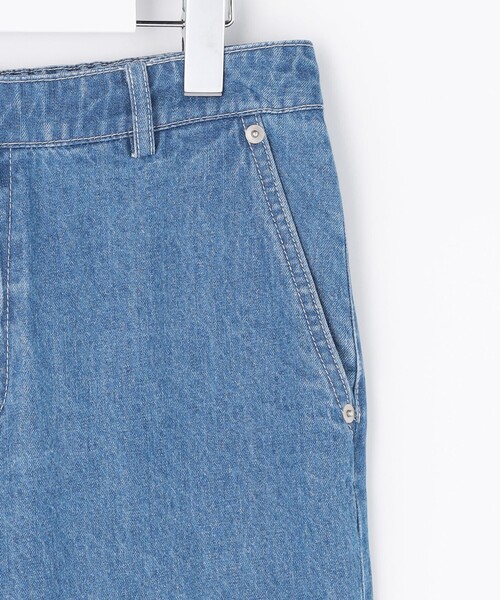 J.PRESS(ジェイプレス)の「コットンリネン 7oz デニム セミワイド パンツ(その他パンツ・レディース・スカイブルー系/ダルブルー系・9/11/7)」の18枚目の写真