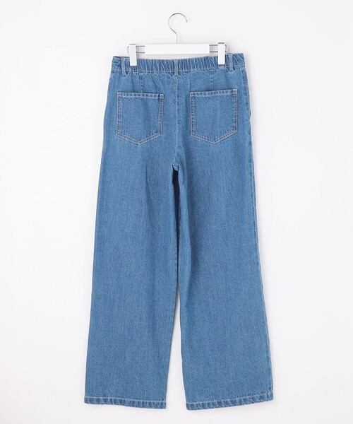 J.PRESS(ジェイプレス)の「コットンリネン 7oz デニム セミワイド パンツ(その他パンツ・レディース・スカイブルー系/ダルブルー系・9/11/7)」の21枚目の写真