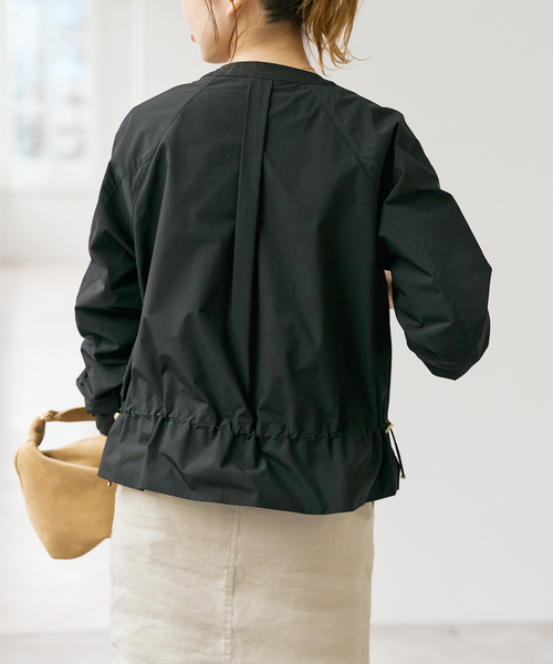 Spick & Span(スピックアンドスパン)の「《一部店舗+WEB限定》WOOLRICH / ウールリッチ CITY BOMBER(その他アウター・レディース・アイボリー/ブラック・SMALL)」の9枚目の写真