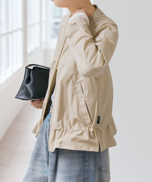 Spick & Span(スピックアンドスパン)の「《一部店舗+WEB限定》WOOLRICH / ウールリッチ CITY BOMBER(その他アウター・レディース・アイボリー/ブラック・SMALL)」の15枚目の写真