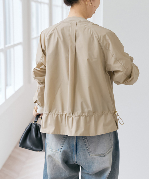 Spick & Span(スピックアンドスパン)の「《一部店舗+WEB限定》WOOLRICH / ウールリッチ CITY BOMBER(その他アウター・レディース・アイボリー/ブラック・SMALL)」の16枚目の写真