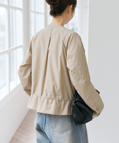 Spick & Span(スピックアンドスパン)の「《一部店舗+WEB限定》WOOLRICH / ウールリッチ CITY BOMBER(その他アウター・レディース・アイボリー/ブラック・SMALL)」の17枚目の写真