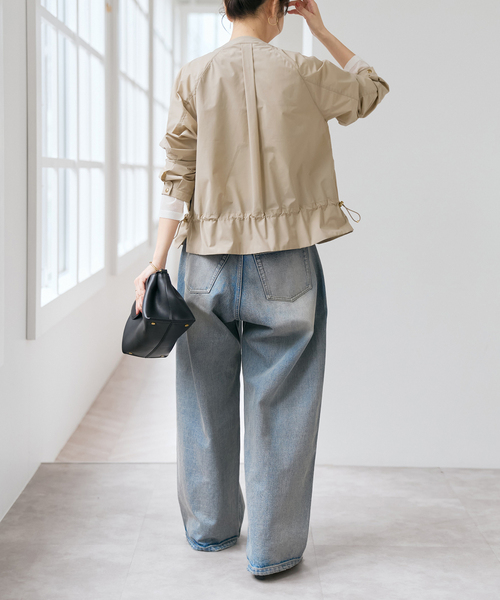 Spick & Span(スピックアンドスパン)の「《一部店舗+WEB限定》WOOLRICH / ウールリッチ CITY BOMBER(その他アウター・レディース・アイボリー/ブラック・SMALL)」の20枚目の写真