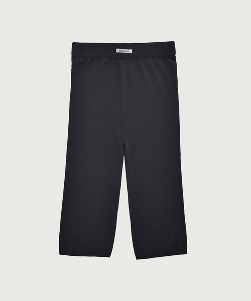 kiehtova（キエトヴァ）の「【kiehtova】SOFT TOUCH KNIT CAPRI PANTS/ソフトタッチニットカプリパンツ KTWR56（その他パンツ・レディース・ブラック/ベージュ/ダークグレー・FREE）」の4枚目の写真