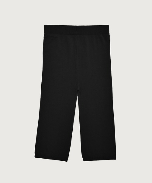 kiehtova（キエトヴァ）の「【kiehtova】SOFT TOUCH KNIT CAPRI PANTS/ソフトタッチニットカプリパンツ KTWR56（その他パンツ・レディース・ブラック/ベージュ/ダークグレー・FREE）」の8枚目の写真