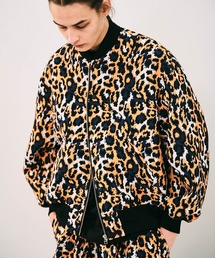 NOISE MAKER（ノイズメーカー）の「【MEN】レオパードジャガード織オーバーサイズブルゾン（ブルゾン）」