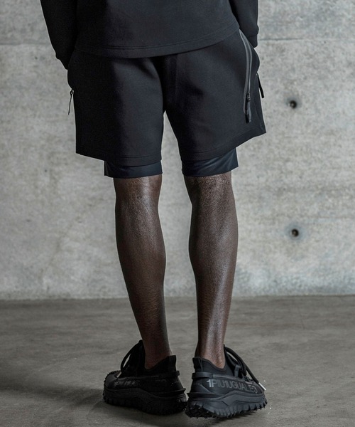 1PIU1UGUALE3  RELAX （ウノピゥウノウグァーレトレ リラックス）の「1PIU1UGUALE3 RELAX(ウノピゥウノウグァーレトレ リラックス)バーティカルポケット テックショートパンツ（その他パンツ・メンズ・グレー/ブラック/ホワイト・S/M/L/XL/XXL）」の13枚目の写真