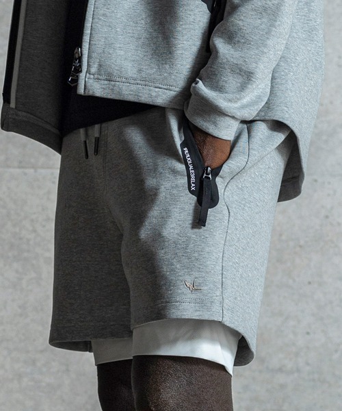 1PIU1UGUALE3  RELAX （ウノピゥウノウグァーレトレ リラックス）の「1PIU1UGUALE3 RELAX(ウノピゥウノウグァーレトレ リラックス)バーティカルポケット テックショートパンツ（その他パンツ・メンズ・グレー/ブラック/ホワイト・S/M/L/XL/XXL）」の22枚目の写真